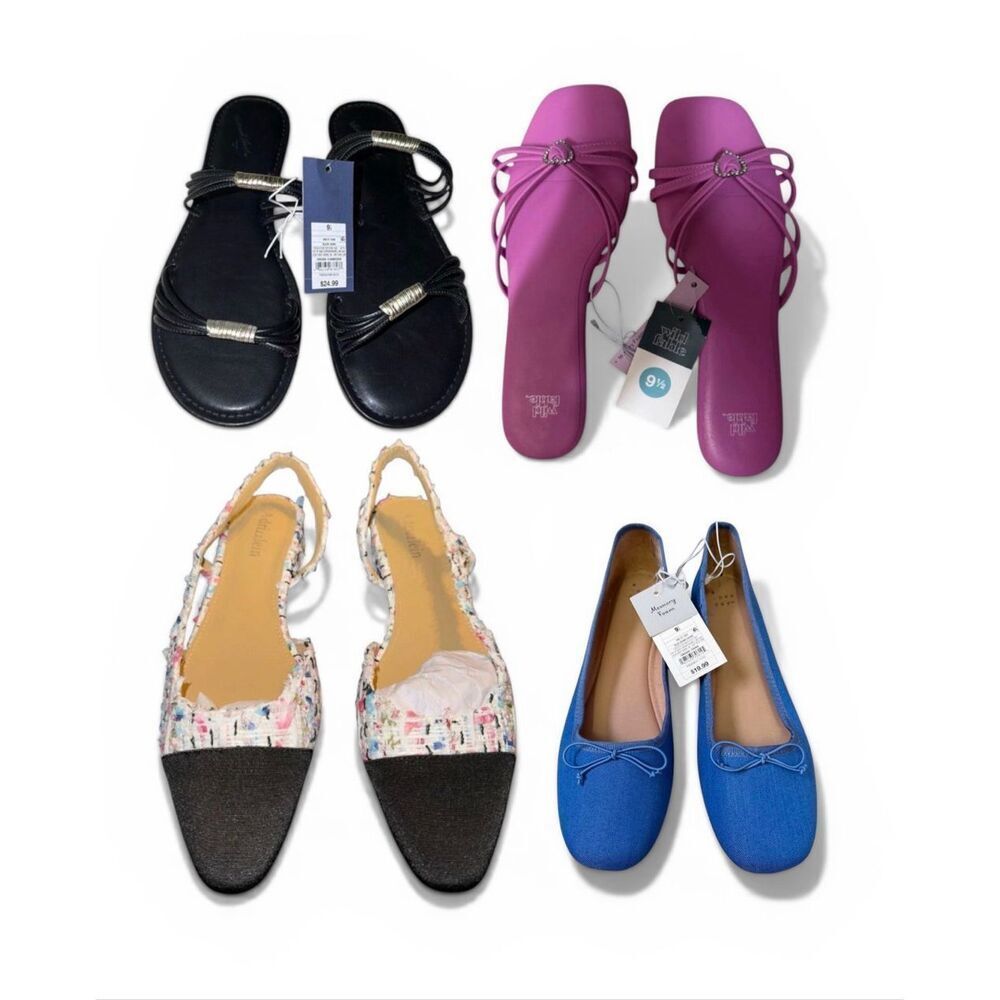 Women’s Summer Sandals Bundle 9.5